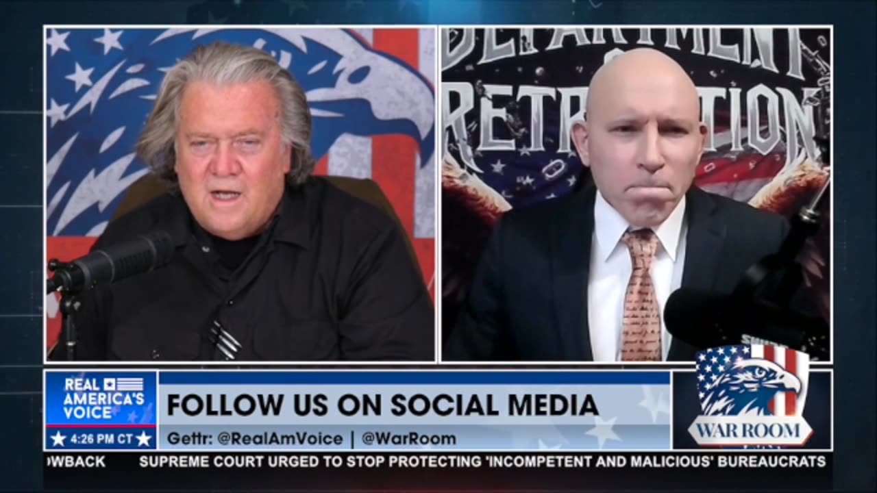 Ivan on Bannon's War Room 11-26-2025