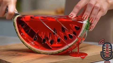 Ultimate ASMR AI Cutting | Satisfying Mixed Fruit Sounds (Apple, Mango & More)