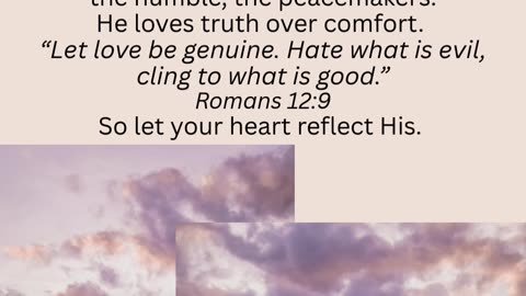 Love What God Loves