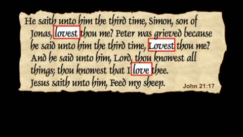 John (Session 20) Chapter 21