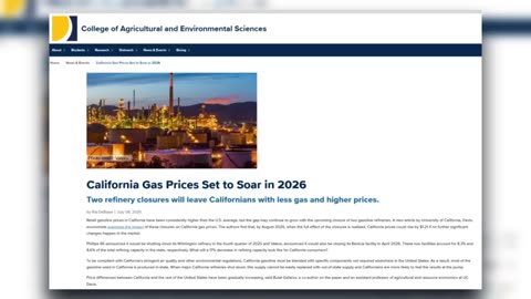 Gavin Newsom PANICS after Chevron LEAVES California!!!