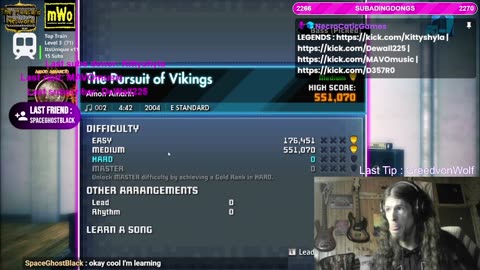 In Pursuit of Vikings - Amon Amarth (Medium Score Attack) Rocksmith 2014 BASS