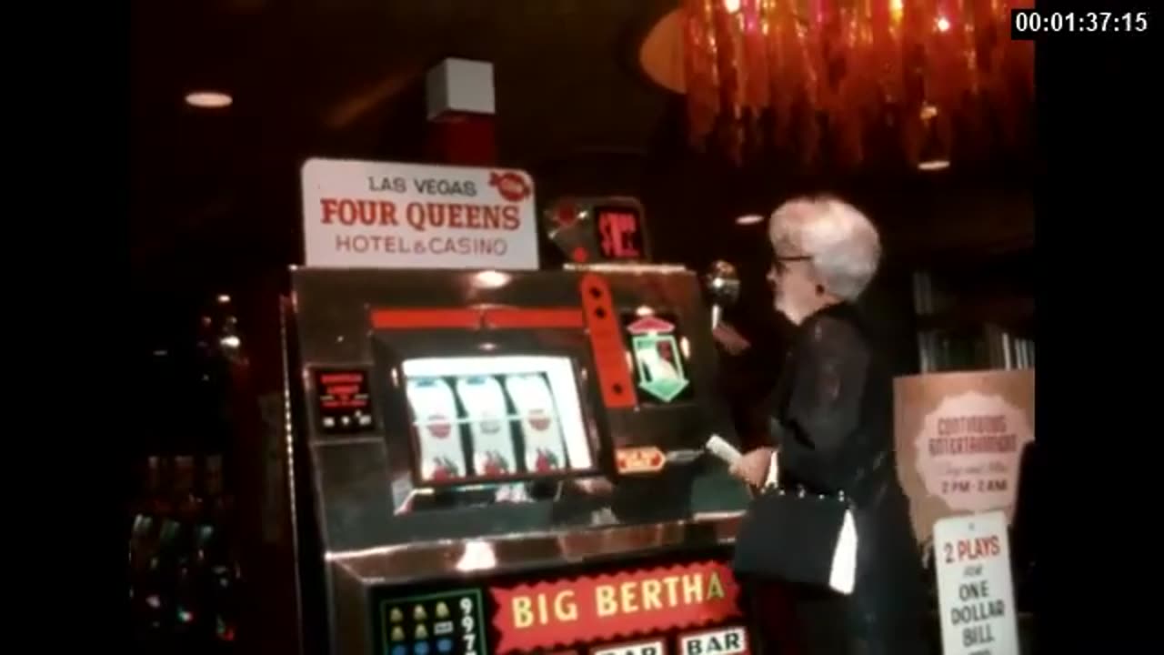 Walking and driving around Las Vegas in 1967