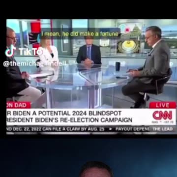 CNN admite Trump was correct Biden did make a Millions from china and ukraine