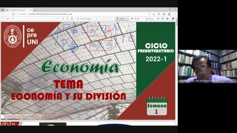 CEPRE UNI 2022 - 1 | Semana 01 | Economía
