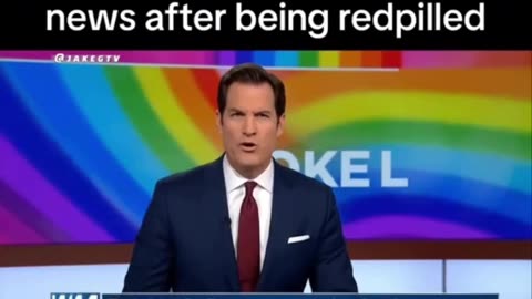 When you try watching the news after being redpilled