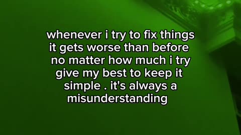 POV: Trying to Fix Everything 💔 | But It Always Ends in Misunderstanding