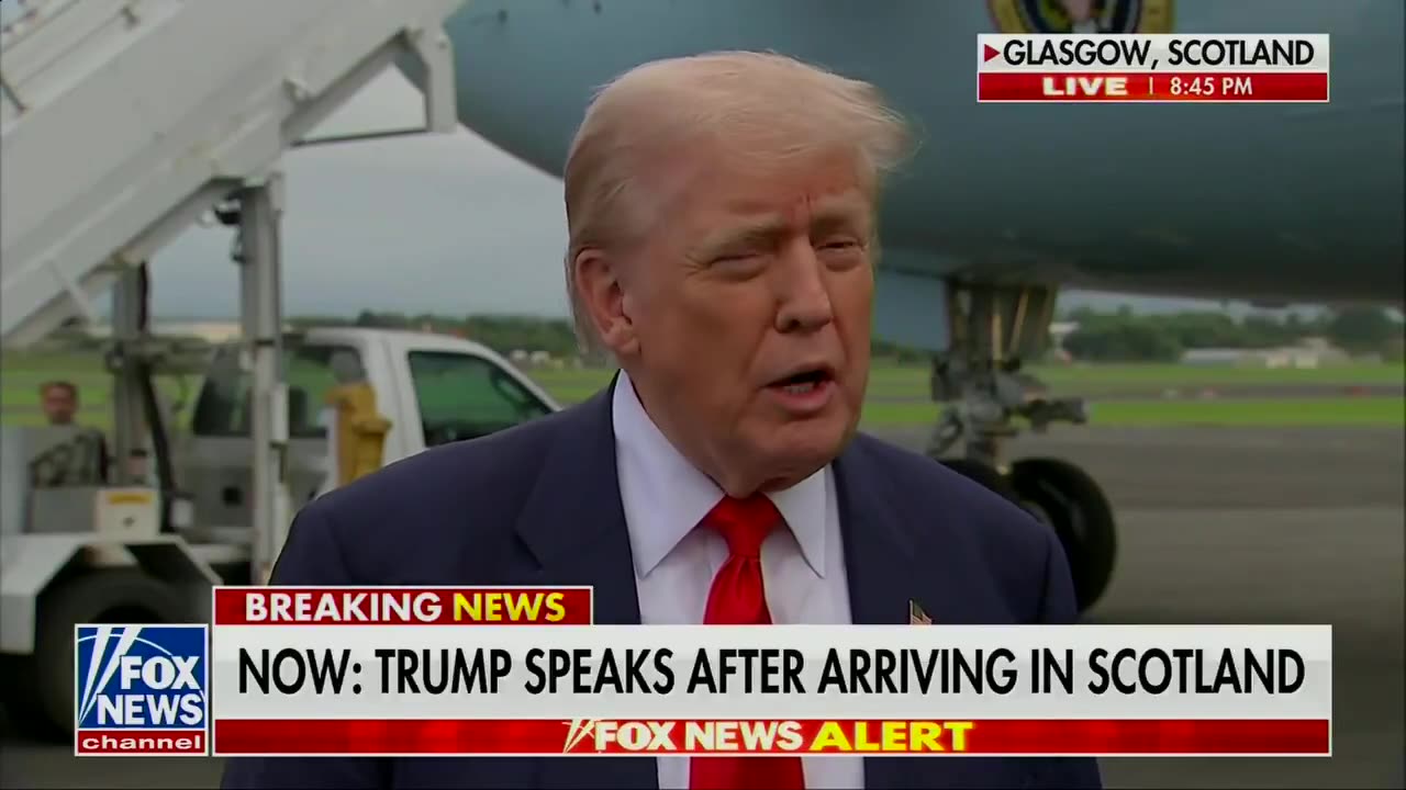 Trump claims he was "never" informed that his name was in the Epstein file