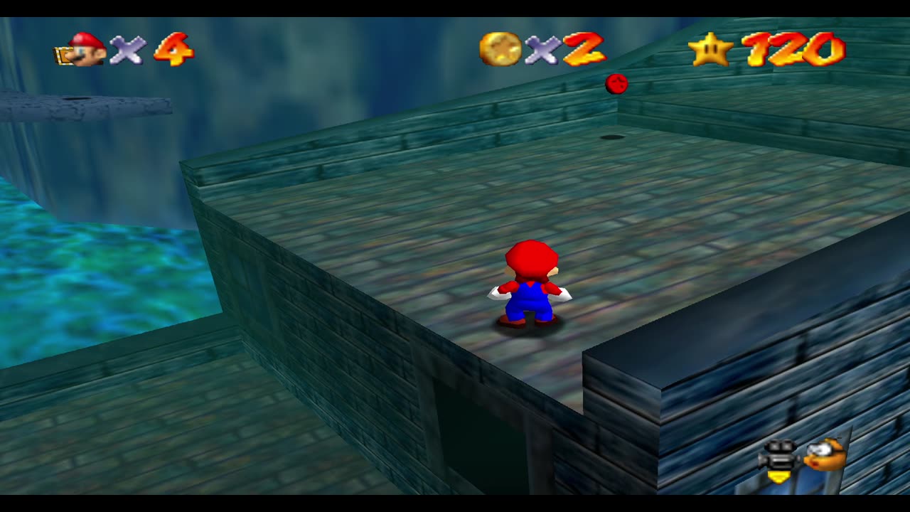 Super Mario 64 [RA] - Jump Onto the Stone Cliff [NC]