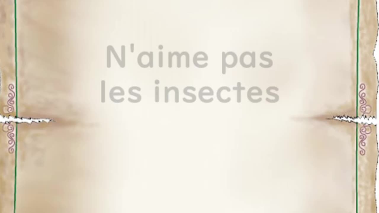 N'aime pas les insectes - Huhito Fables-Version française Vol.22