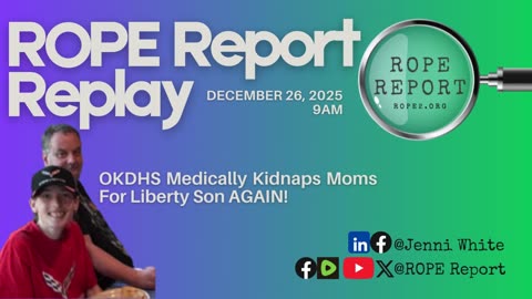 V1SUT/ROPE Report SPECIAL! Mom's For Liberty Son Medically Kidnapped AGAIN!
