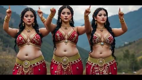 The Dance of Raindrops (إيقاع المطر) – Mesmerizing Arabic Belly Dance Music | Official AI Video