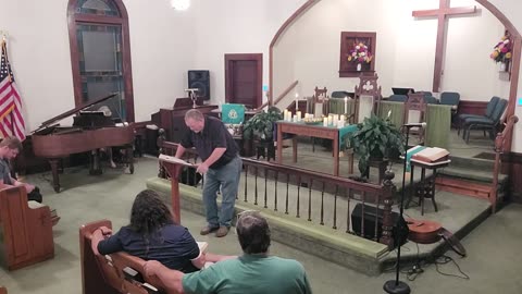 Holly Springs Revival Service ( Matt. Ch.23-24 Finishing The Race) led by Marty Swinson 8/27/2025