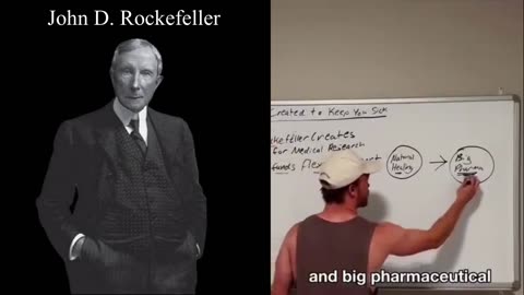 How this guy < John D. Rockefeller > screw up the worlds health.