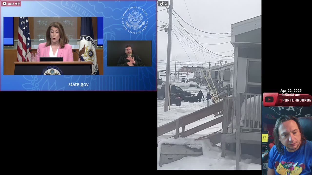 04/22/25: LIVE: White House press briefing
