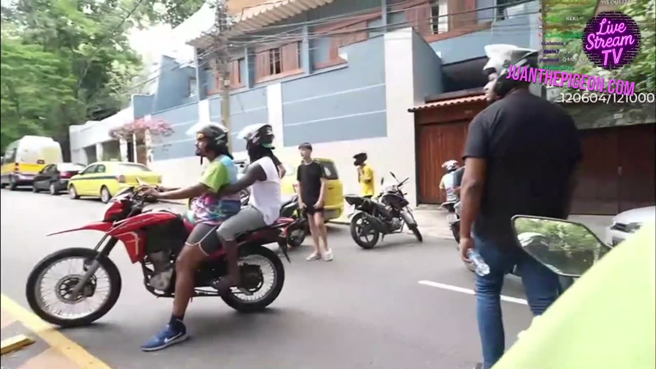 KAI CENAT MOTOR BIKE / MOPED / BIKE LIFE ADVENTURE IN BRAZIL