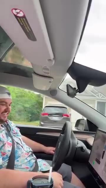 Tesla takes fatty where hes never been before.. *emotional*