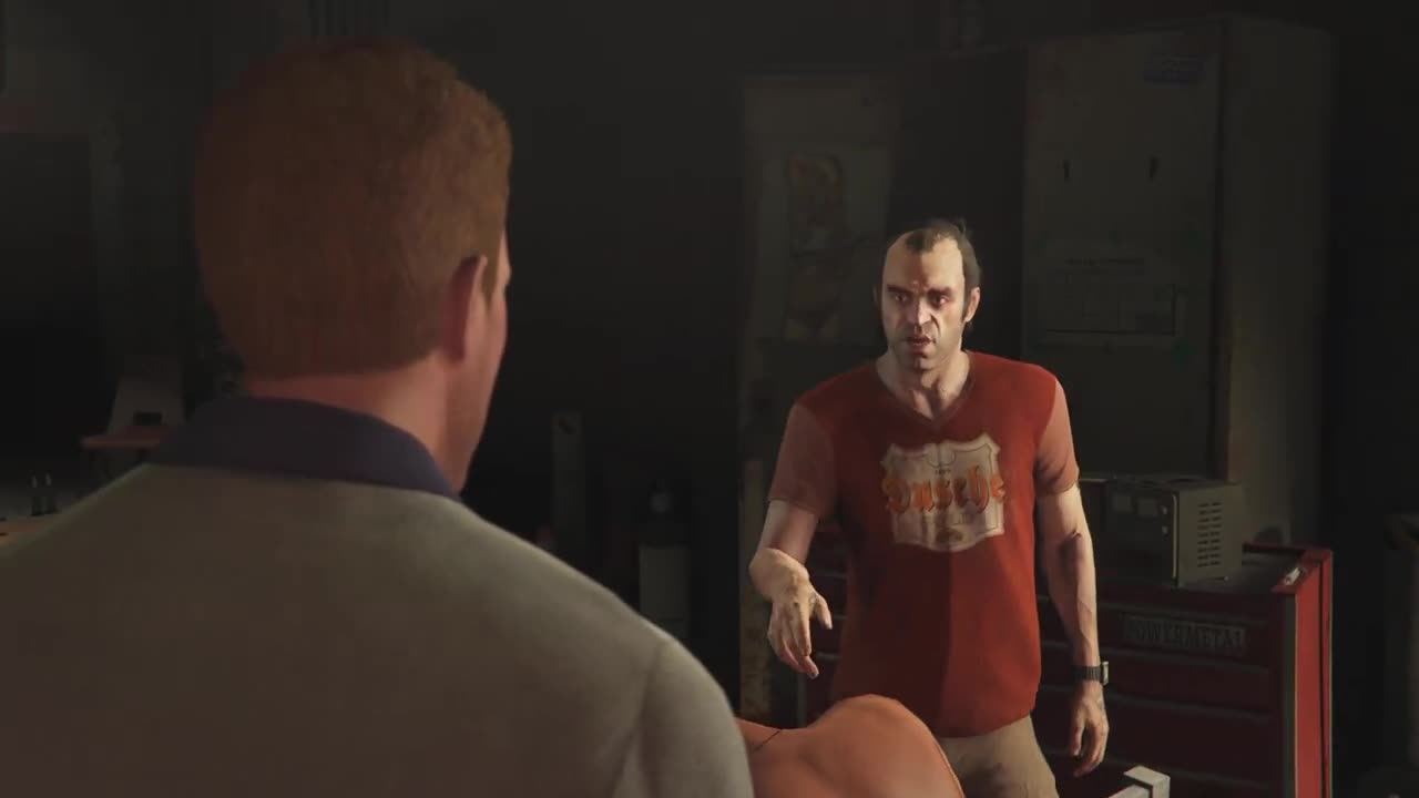 Gta V - By The Book Secret Cutscene