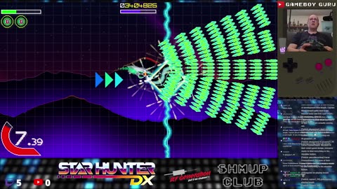 GameBoyGuru streams - Star Hunter DX!