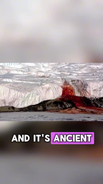 Blood Falls In Antarctica: Haunting Red Water Mystery ~ Macsnapshot Photography (7.13.25)