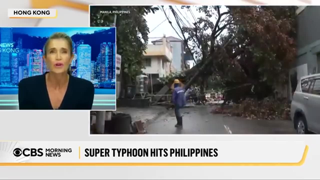 Super Typhoon Fung-wong batters the Philippines