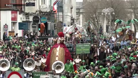 Thousands celebrate St Patrick's Day with Dublin parade | ABS-CBN News