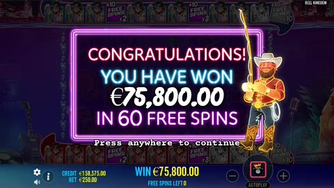 Big Bass Rock n Roll Free Spins Win