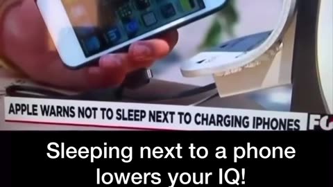 Avoid Electro Smog (E-Smog). DO not sleep with your phone.