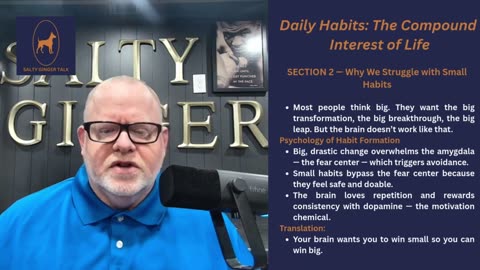 “Daily Habits: The Compound Interest of Life”