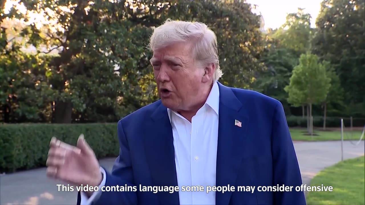 Trump says Israel and Iran 'don't know what the f--- they are doing'