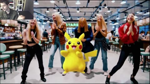 Outtake #1,246 Of Pikachu The Pokemon Dancing With Women At A Starbucks Store Fake Funny Video