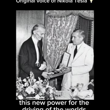Nikola Tesla tried to give the world free energy
