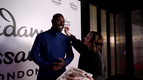 New Idris Elba waxwork goes on display at Madame Tussauds London