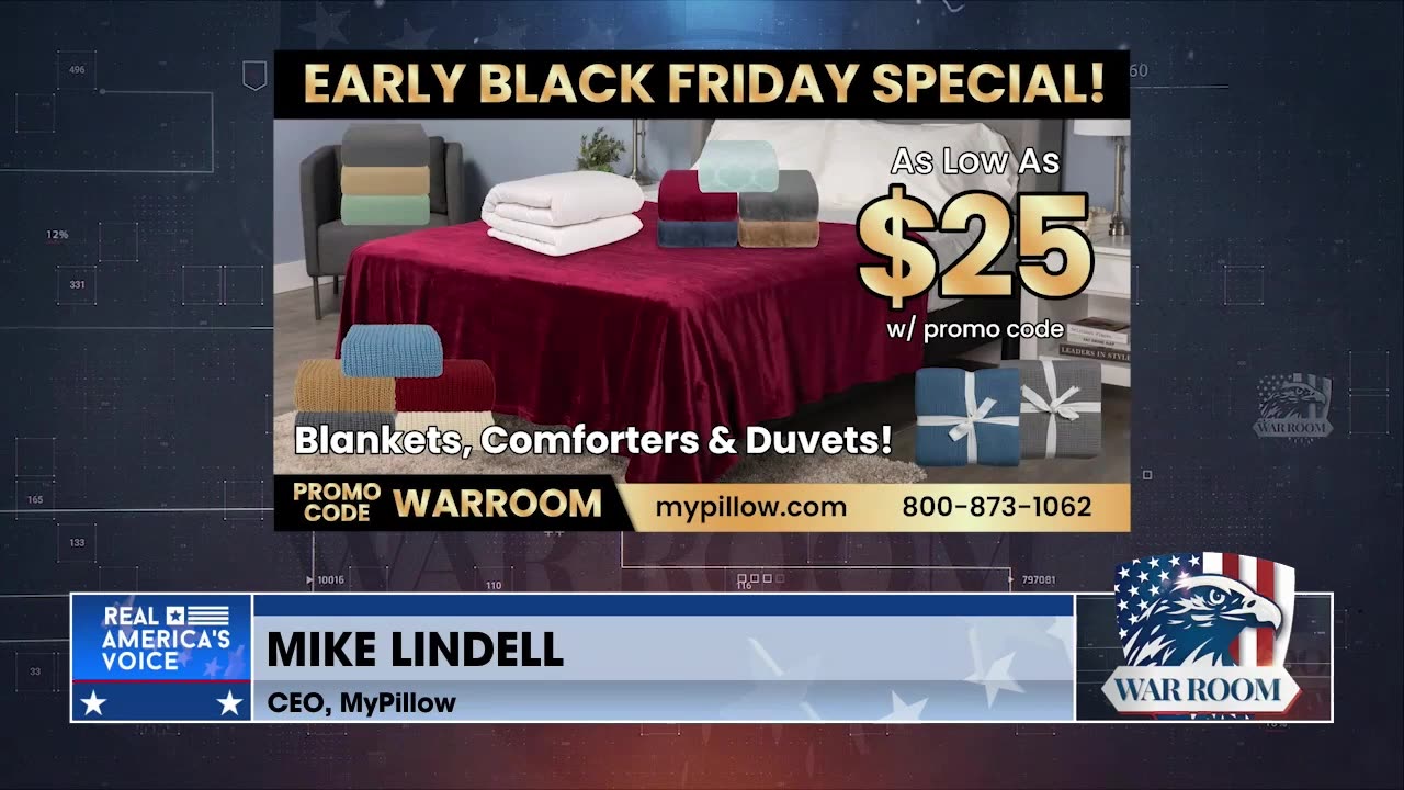 EARLY BLACK FRIDAY SPECIAL! Blankets, Comforters & Duvets! As Low As $25 With Promo Code WARROOM