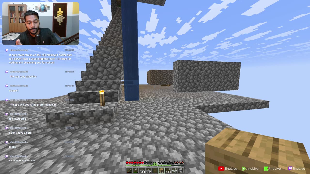 Day 7: Skyblock Progress & New Builds! 🏗 ☁