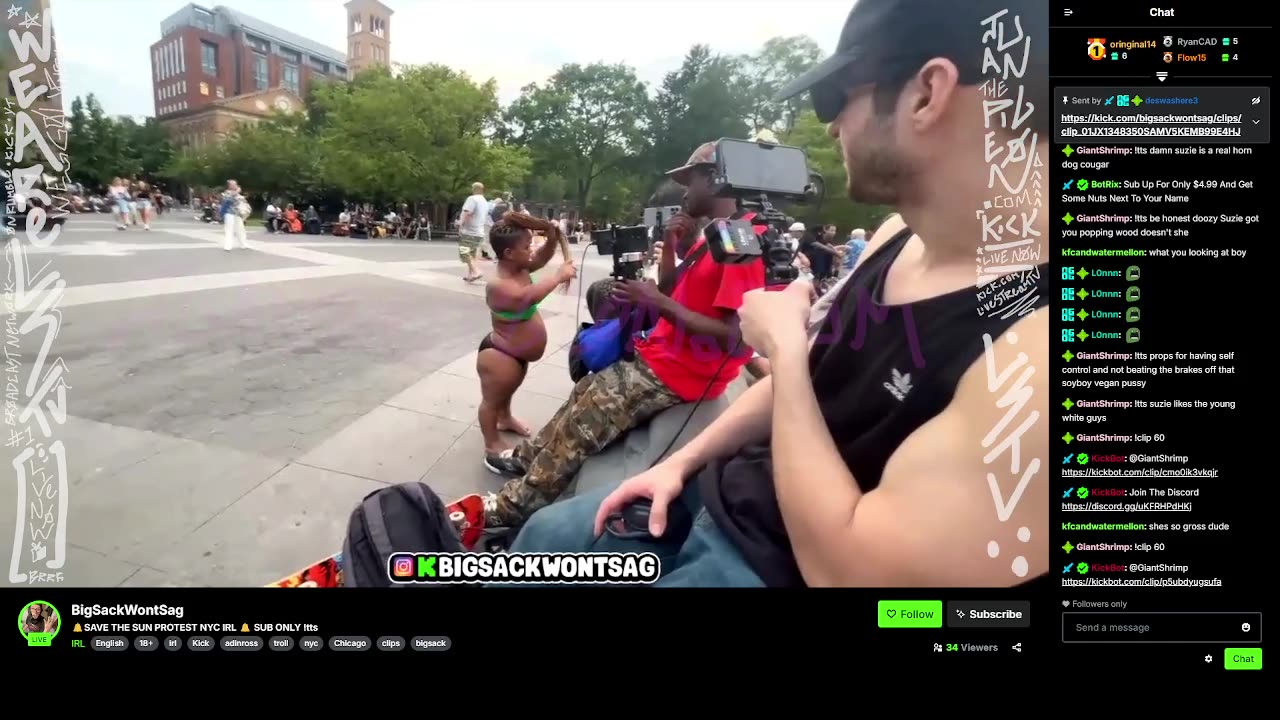 BIGSACKWONTSAG SAVE THE SUN PROTEST NYC WSP JUNE 5TH 2025 PT.I