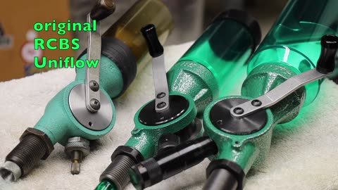 The RCBS UPM3 Competition Powder Measure And The Uniflow 3 Compared - RUMBLE and YouTube