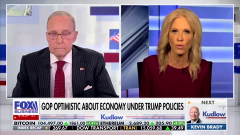 Kellyanne Conway Delivers Message To 'Free Market Friends'