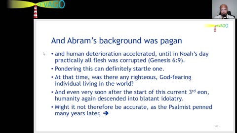 RE 401 Did You Know That Abraham's Background Was Very Pagan?