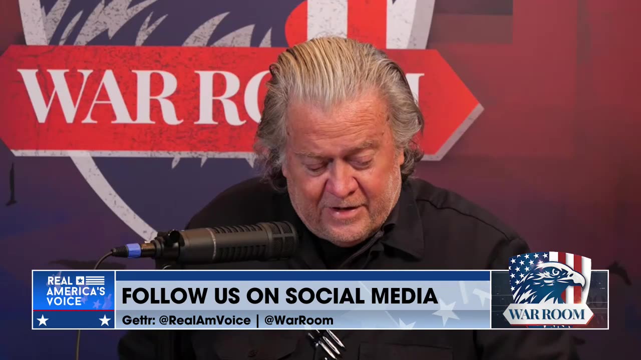 BANNON: WE WANT A MORATORIUM ON ALL IMMIGRATION UNTIL AMERICAN PEOPLE GET GOOD JOBS AND GOOD PAY!