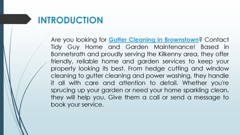 Are you looking for Gutter Cleaning in Brownstown?