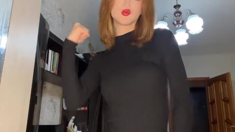 Slavic tgirl is very nice to you