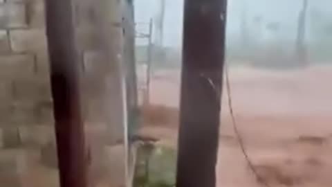 Santa Cruz Jamaica has been flooded from Hurricane Melissa.