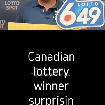 Canadian lottery winner surprising new wife with a house and a new car