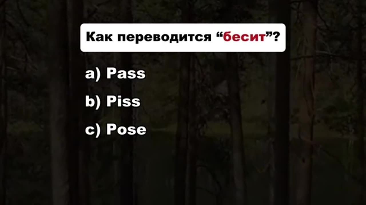 "А ты уверен в своём английском? Проверь уровень!"