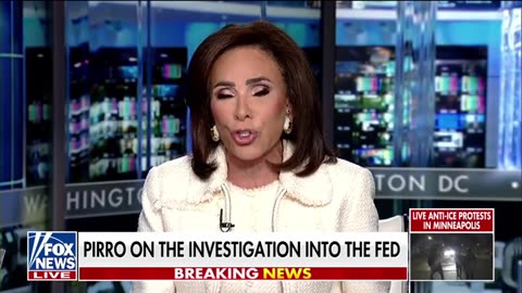 Jeanine Pirro: Jerome Powell Is Not Above The Law