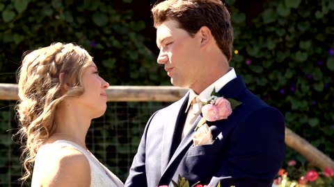 Andy + Hannah Wedding | Something in the Orange by Zach Bryan | Pheasant Valley Barn - Brooklyn, WI