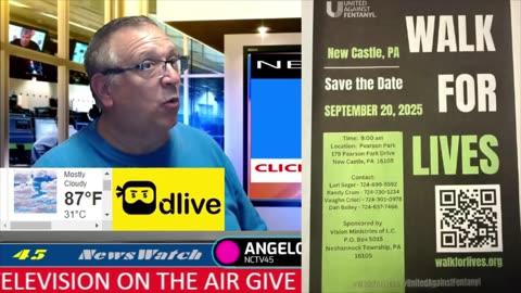 NCTV45 NEWSWATCH MORNING THURS SEPT 4 2025 WITH ANGELO PERROTTA