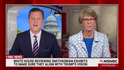 "Very risky": Morning Joe's response to WH examining Smithsonian displays