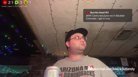 08/12/25 Blackout Andy VOD: "IRL Boulder Colorado"
